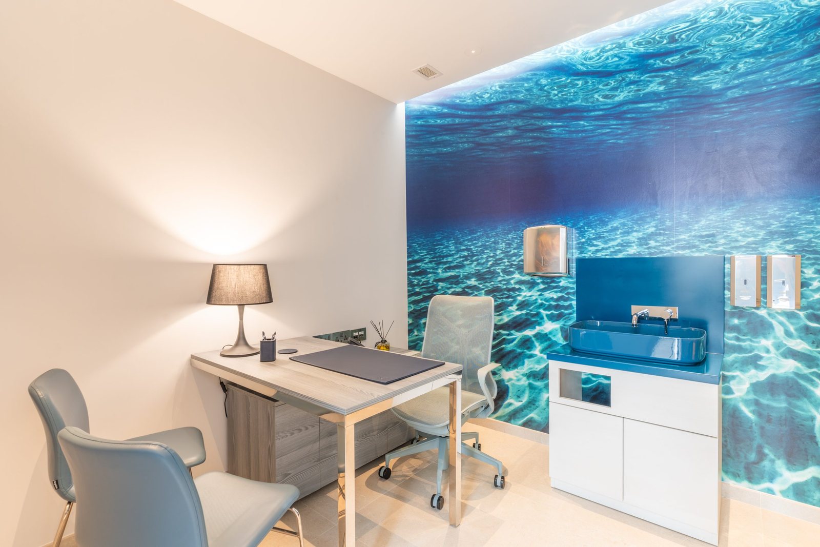Consultation room at First Beat Clinic